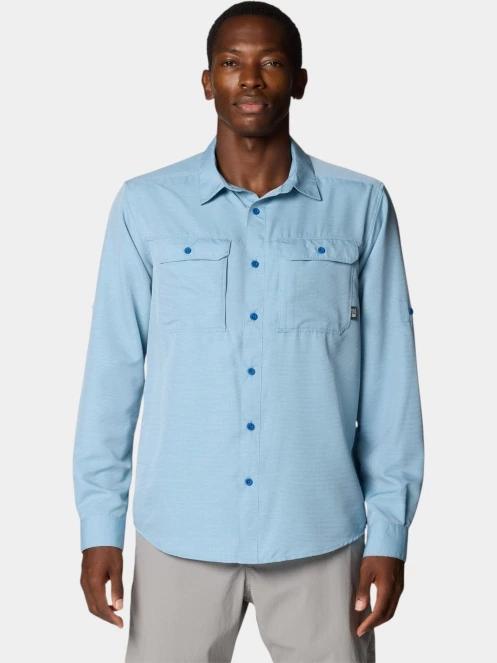 camasa de drumetie cu maneci lungi pt. barbati Mountain Hardwear Canyon Long Sleeve Shirt albastru 2
