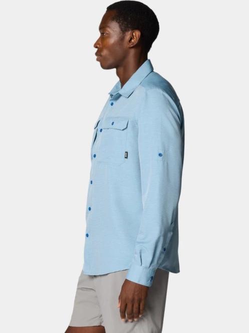 camasa de drumetie cu maneci lungi pt. barbati Mountain Hardwear Canyon Long Sleeve Shirt albastru 3