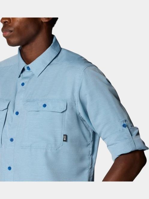 camasa de drumetie cu maneci lungi pt. barbati Mountain Hardwear Canyon Long Sleeve Shirt albastru 7