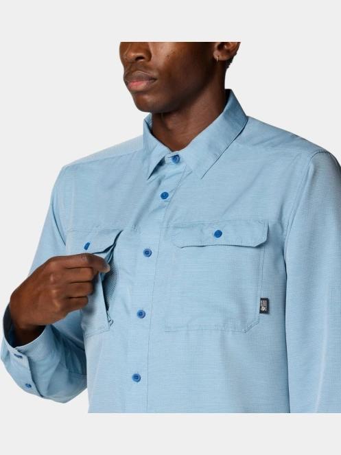 camasa de drumetie cu maneci lungi pt. barbati Mountain Hardwear Canyon Long Sleeve Shirt albastru 9
