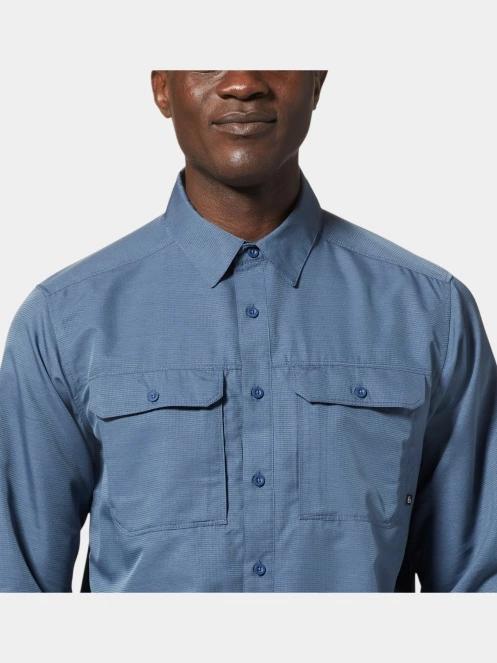 camasa de drumetie cu maneci lungi pt. barbati Mountain Hardwear Canyon Long Sleeve Shirt albastru inchis 6