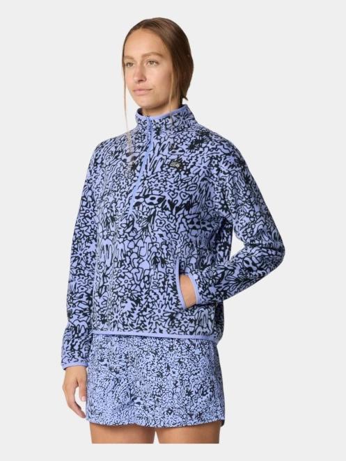 pulover polar pt. femei Mountain Hardwear Microchill Pullover albastru 3