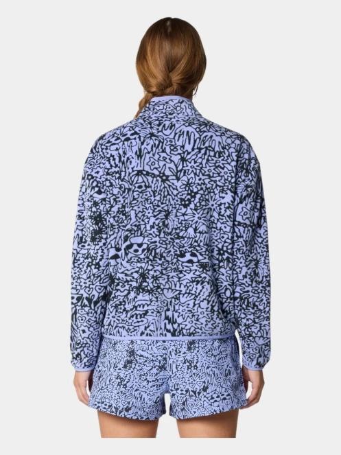 pulover polar pt. femei Mountain Hardwear Microchill Pullover albastru 4