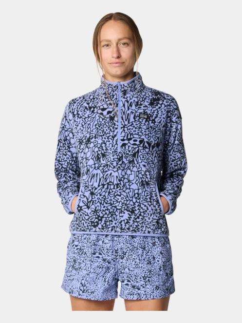pulover polar pt. femei Mountain Hardwear Microchill Pullover albastru 6