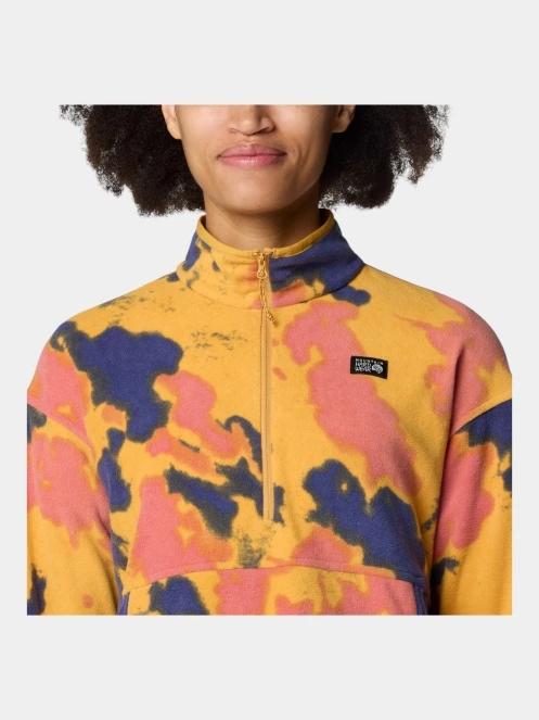 pulover polar pt. femei Mountain Hardwear Microchill Pullover galben 7