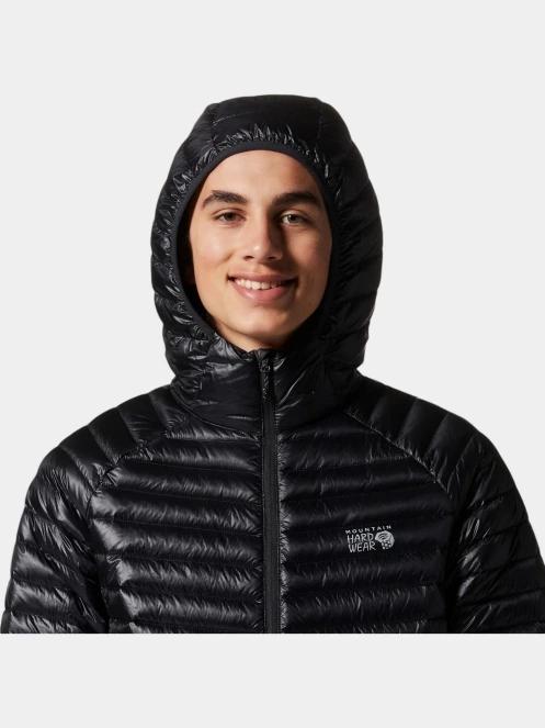 jacheta de puf pt. barbati Mountain Hardwear Ghost Whisperer Hoody negru 5