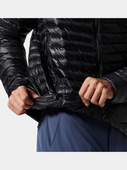 jacheta de puf pt. barbati Mountain Hardwear Ghost Whisperer Hoody negru 6