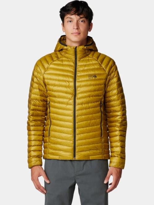 jacheta de puf pt. barbati Mountain Hardwear Ghost Whisperer Hoody maro 2