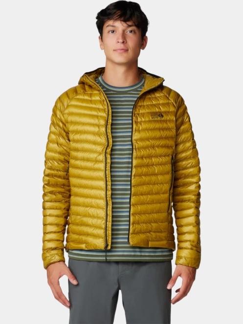 jacheta de puf pt. barbati Mountain Hardwear Ghost Whisperer Hoody maro 5