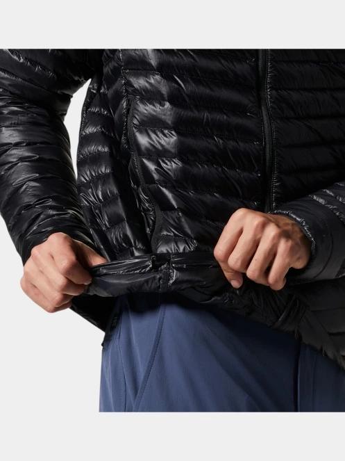 jacheta de puf pt. barbati Mountain Hardwear Ghost Whisperer Hoody negru 5