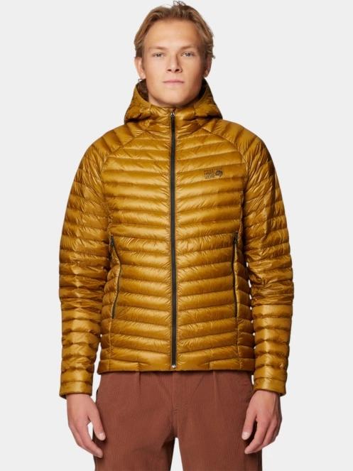 jacheta de puf pt. barbati Mountain Hardwear Ghost Whisperer Hoody auriu 2