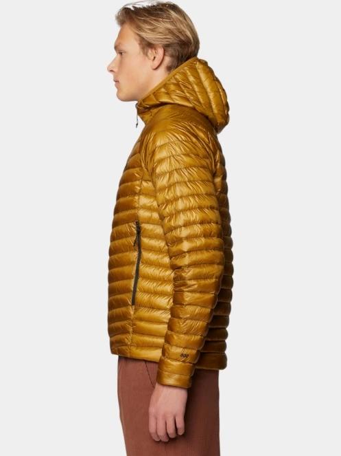 jacheta de puf pt. barbati Mountain Hardwear Ghost Whisperer Hoody auriu 3