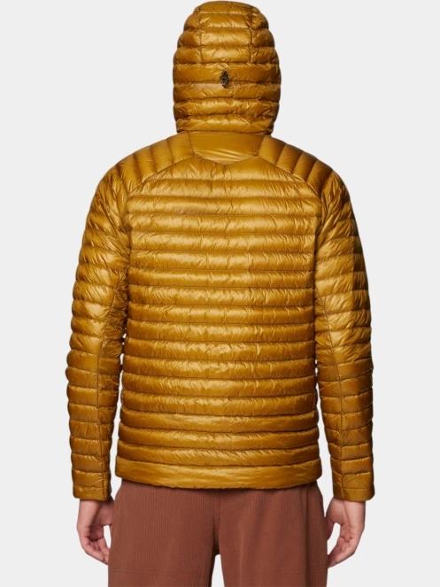 jacheta de puf pt. barbati Mountain Hardwear Ghost Whisperer Hoody auriu 4