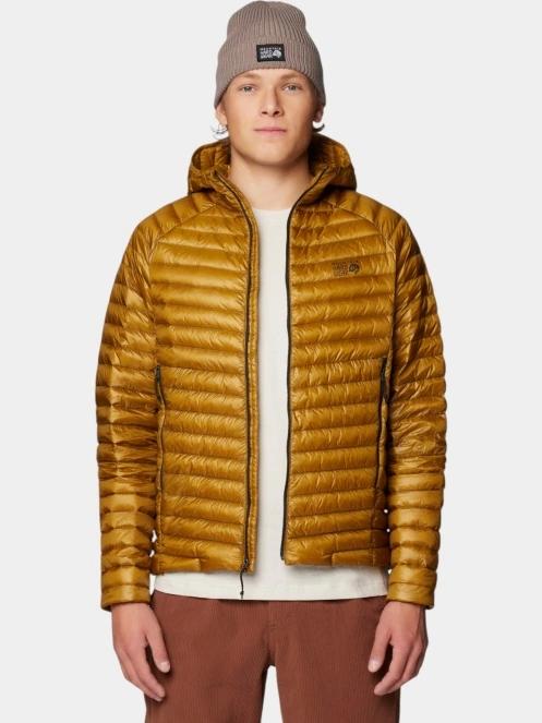 jacheta de puf pt. barbati Mountain Hardwear Ghost Whisperer Hoody auriu 5
