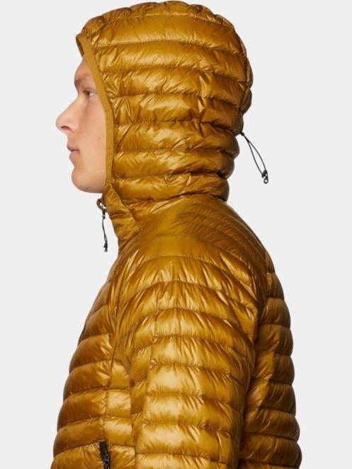 jacheta de puf pt. barbati Mountain Hardwear Ghost Whisperer Hoody auriu 7