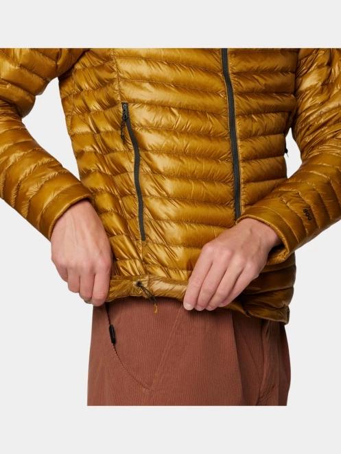 jacheta de puf pt. barbati Mountain Hardwear Ghost Whisperer Hoody auriu 8