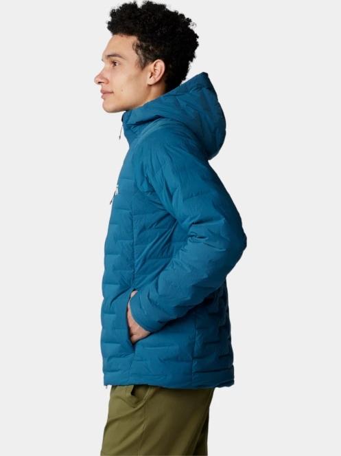 jacheta de puf pt. barbati Mountain Hardwear Stretchdown Hoody albastru 3