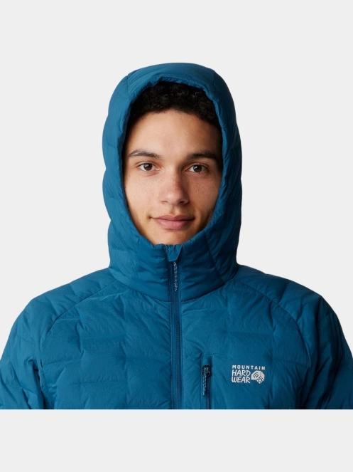 jacheta de puf pt. barbati Mountain Hardwear Stretchdown Hoody albastru 8