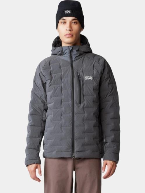 jacheta de puf pt. barbati Mountain Hardwear Stretchdown Hoody gri 2
