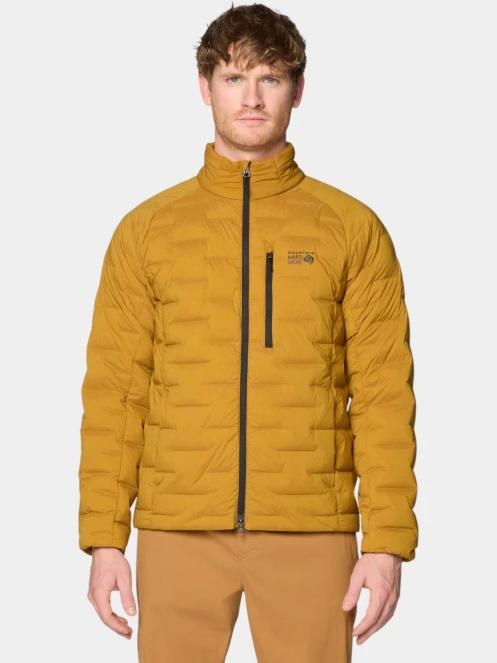 jacheta de puf pt. barbati Mountain Hardwear StretchDown Jacket galben 2