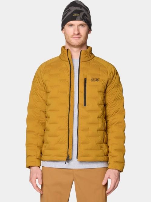 jacheta de puf pt. barbati Mountain Hardwear StretchDown Jacket galben 5