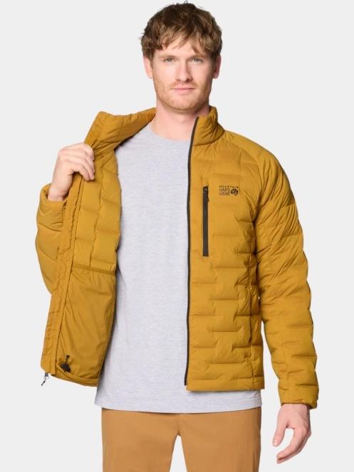 jacheta de puf pt. barbati Mountain Hardwear StretchDown Jacket galben 6