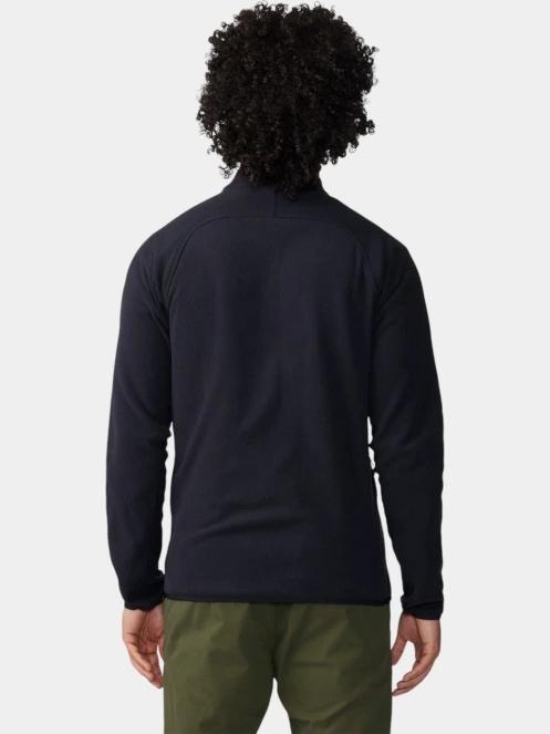 pulover polar pt. barbati Mountain Hardwear Microchill Full Zip Jacket negru 4