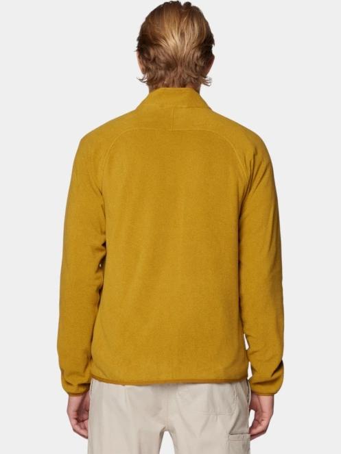 pulover polar pt. barbati Mountain Hardwear Microchill Full Zip Jacket galben 4