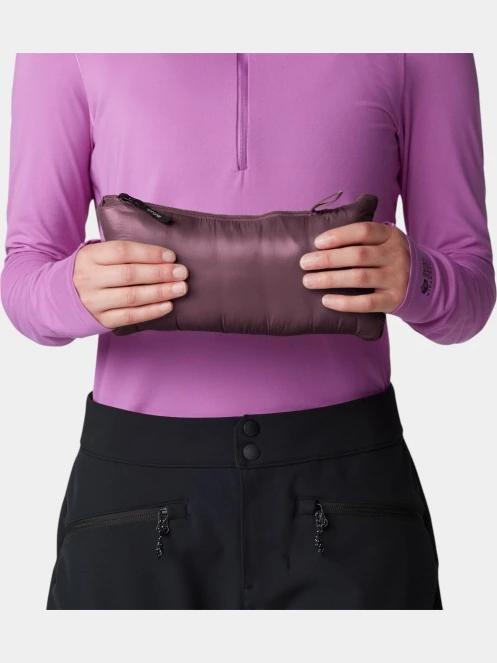jacheta de puf pt. femei Mountain Hardwear Ghost Whisperer Hoody bordo 9