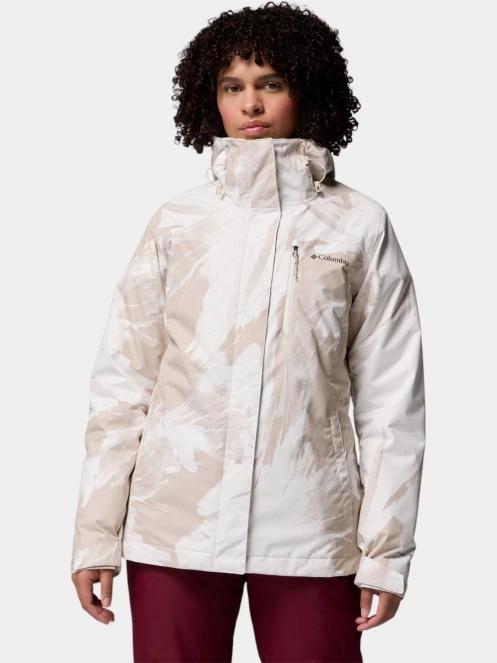 geaca de schi pt. femei Columbia Whirlibird V Printed Interchange Jacket nisip 2