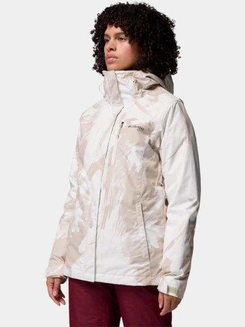 geaca de schi pt. femei Columbia Whirlibird V Printed Interchange Jacket nisip 3
