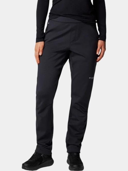 pantaloni de drumetie pt. femei Columbia Vast Canyon High-Rise Softshell Pant negru 2