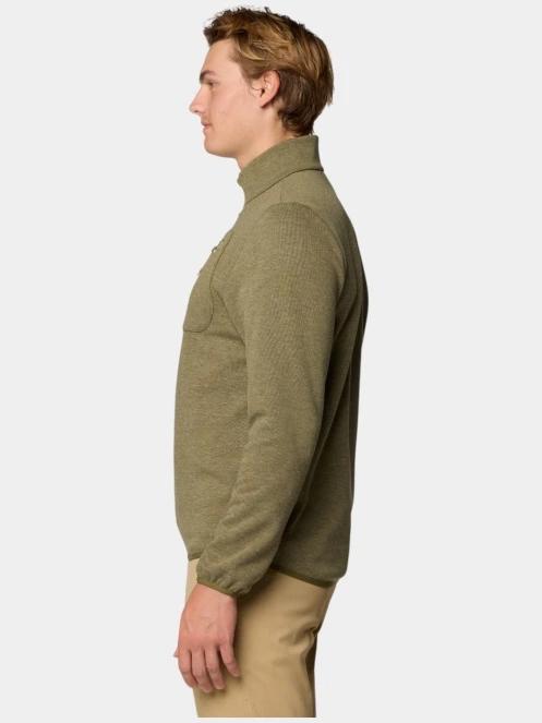 pulover pt. barbati Mountain Hardwear Route Out 1/2 Zip verde 3