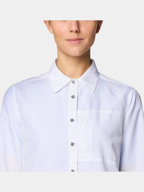 camasa de drumetie cu maneci lungi pt. femei Mountain Hardwear Canyon Long Sleeve alb 6