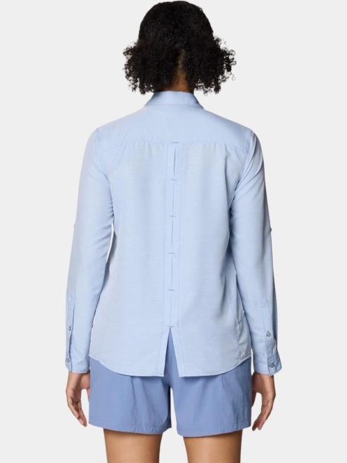 camasa de drumetie cu maneci lungi pt. femei Mountain Hardwear Canyon Long Sleeve albastru 4