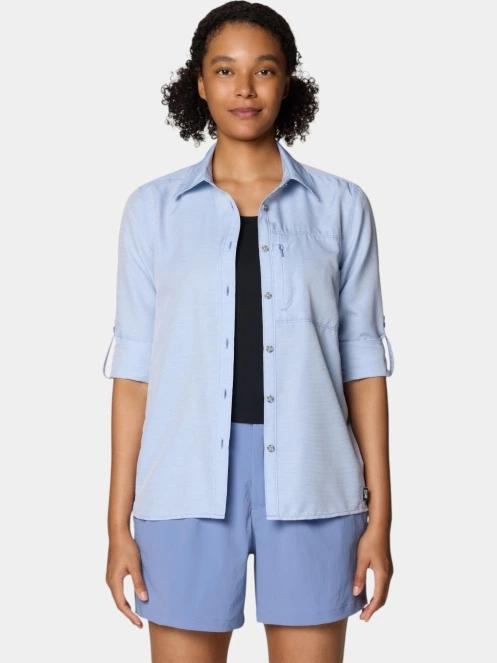 camasa de drumetie cu maneci lungi pt. femei Mountain Hardwear Canyon Long Sleeve albastru 6