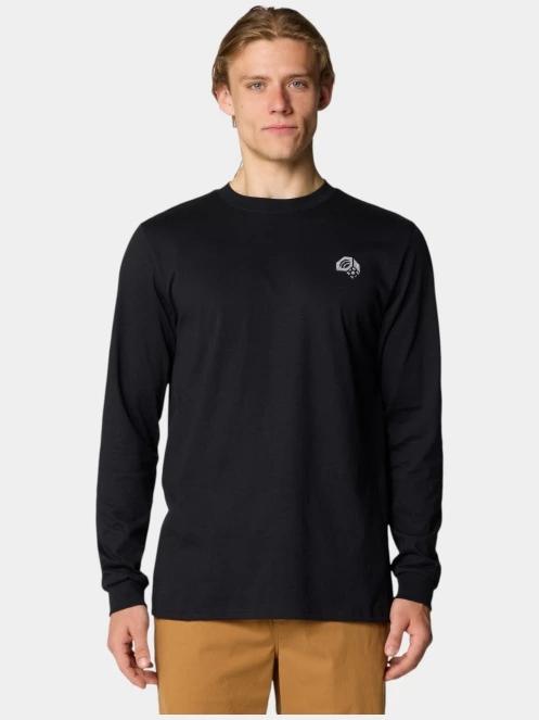 tricou cu maneci lungi pt. barbati Mountain Hardwear Tri-Color Bolt Long Sleeve negru 2