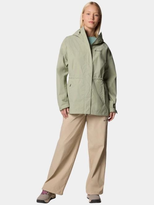 haine de ploaie pt. femei Columbia Hikebound II Long Jacket verde 5