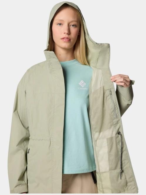 haine de ploaie pt. femei Columbia Hikebound II Long Jacket verde 7