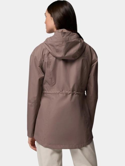 haine de ploaie pt. femei Columbia Hikebound II Long Jacket maro 4