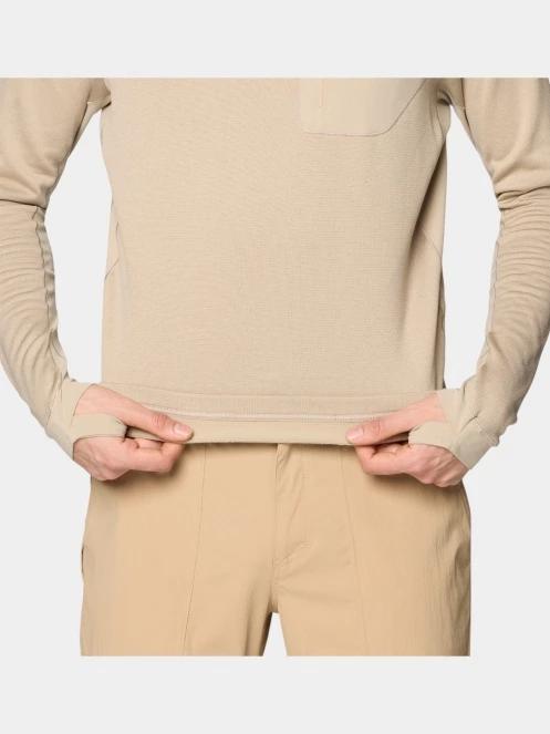 pulover pt. barbati Mountain Hardwear Trail Pullover Hoody nisip 6