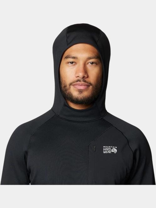 pulover cu gluga pt. barbati Mountain Hardwear Up First™ Tech Fleece Hoody negru 11
