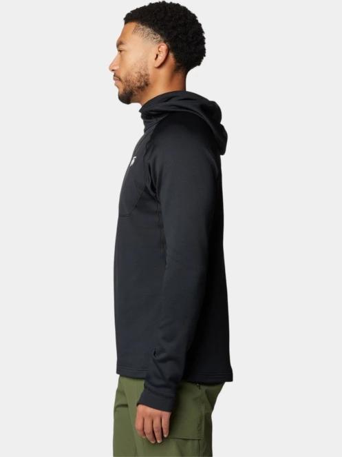pulover cu gluga pt. barbati Mountain Hardwear Up First™ Tech Fleece Hoody negru 3