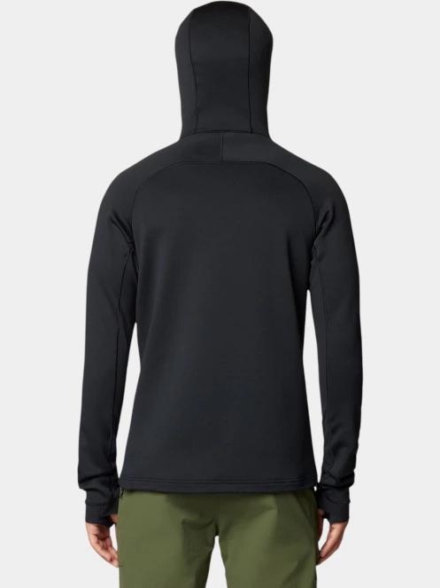 pulover cu gluga pt. barbati Mountain Hardwear Up First™ Tech Fleece Hoody negru 4