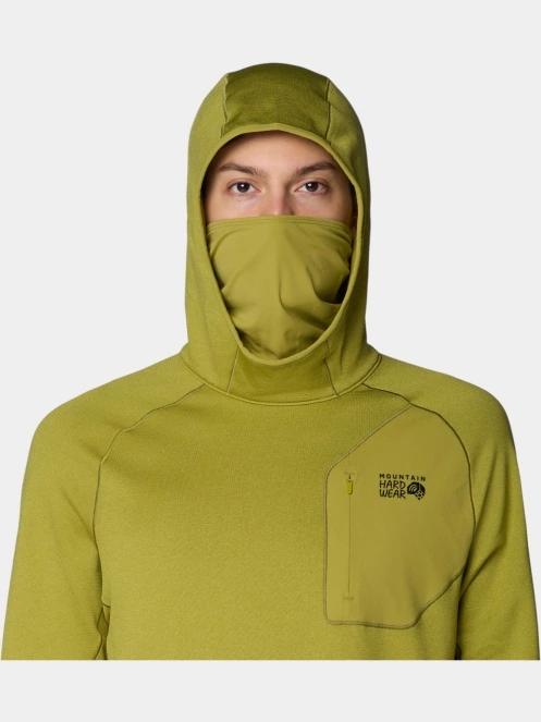 pulover cu gluga pt. barbati Mountain Hardwear Up First™ Tech Fleece Hoody verde 7