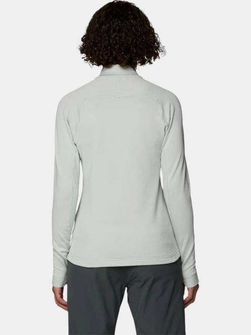 pulover polar pt. femei Mountain Hardwear Up First™ Tech Fleece Quarter Zip gri 4