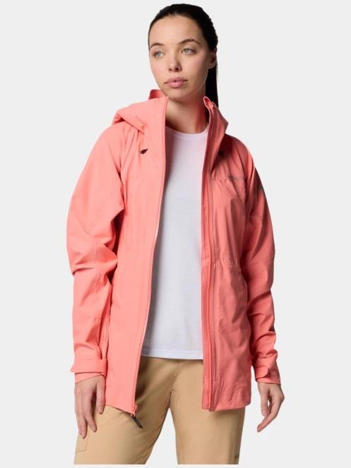 haine de ploaie pt. femei Columbia Northwest Explorer 3L Shell rosu 3