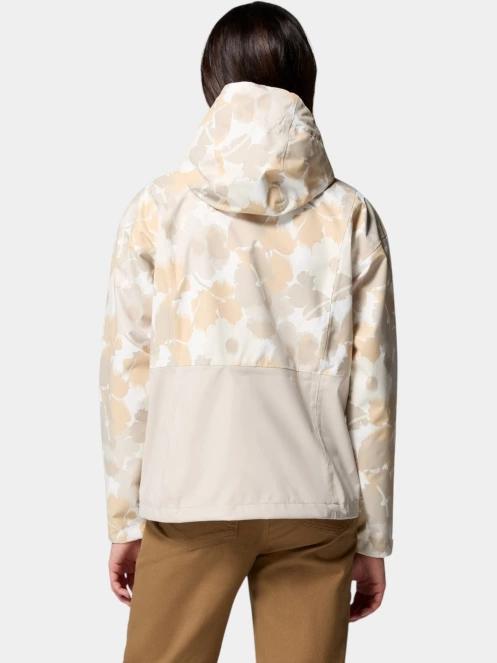 haine de ploaie pt. femei Columbia Hikebound Printed Jacket nisip 4