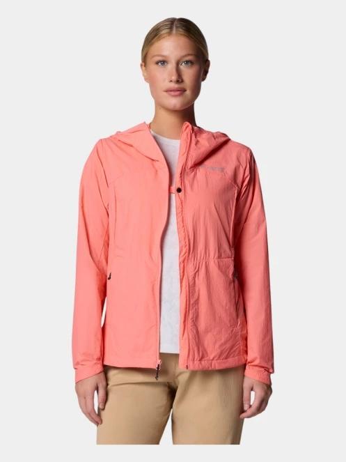 geaca de vant pt. femei Columbia Loop Trail III Windbreaker rosu 6