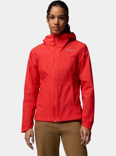 geaca de vant pt. femei Columbia Loop Trail III Windbreaker rosu 2